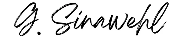 Unterschrift Günter Sinawehl